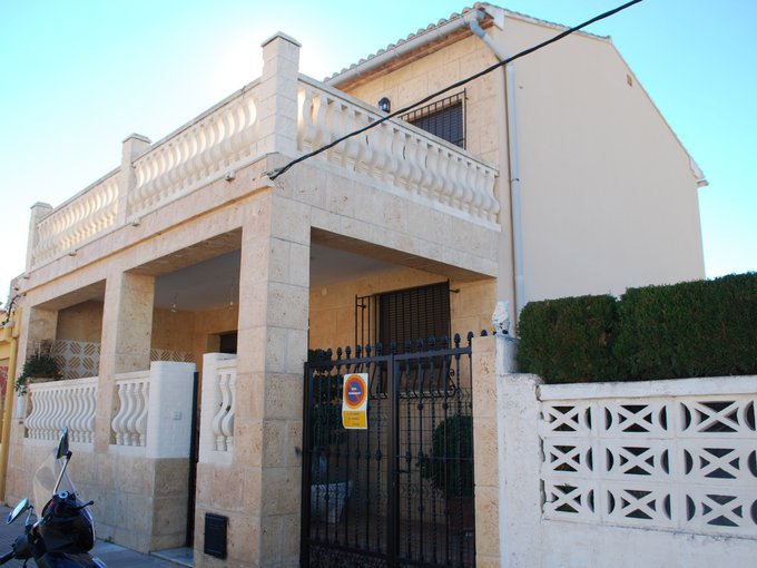 Casa en la playa de Daimus